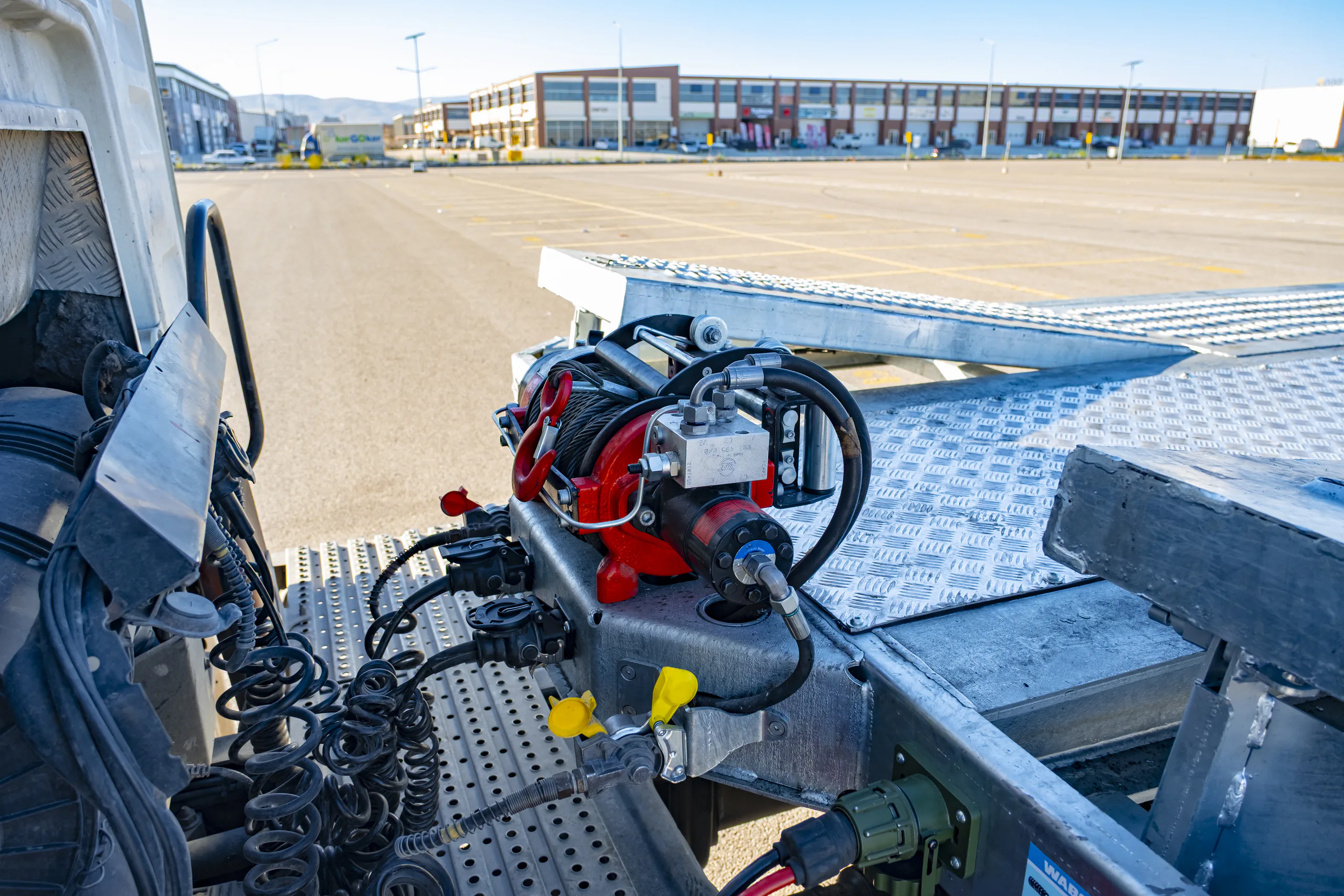 Hydraulische Winden — STU Trailers