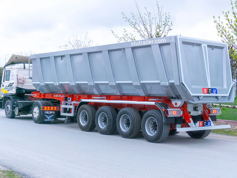 Kippsattelauflieger — STU Trailers